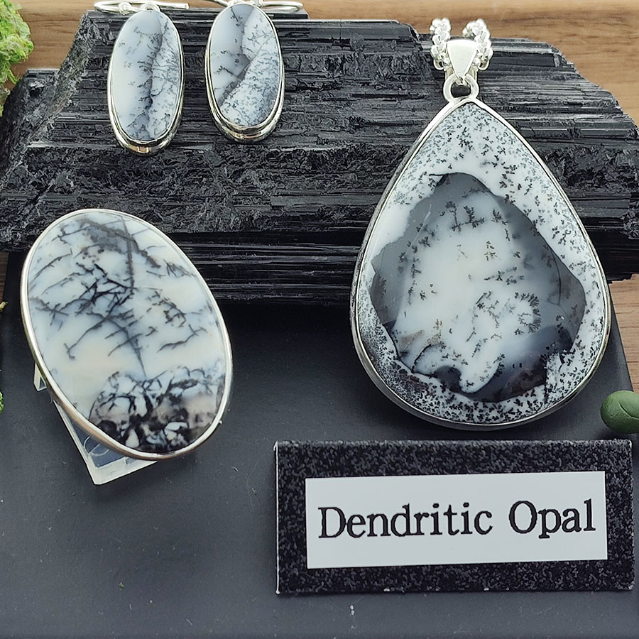 Dendritic Opal from Newport Silver Co.